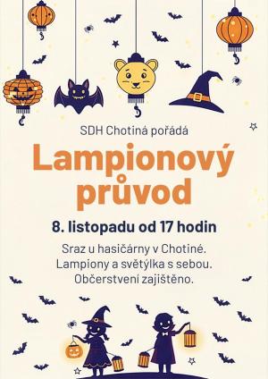 lampiony v noci